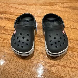 Kids Black Crocs Size 6/7